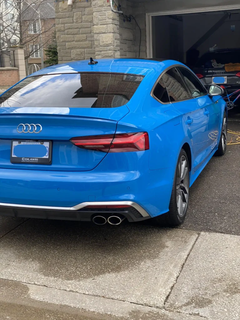 exterior audi wash & wax