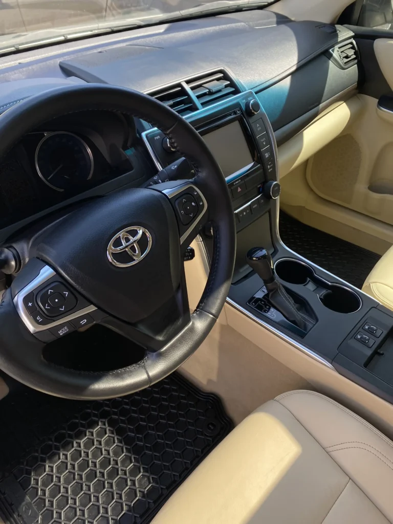 interior detail toyota
